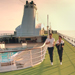 Swim, jog, drive golf balls, or simply soak up the sun on the upper deck of the Voyager.