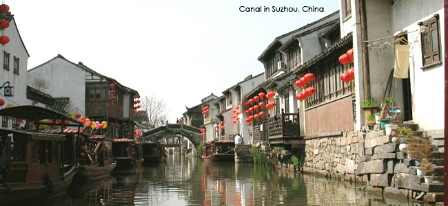 Canal in China