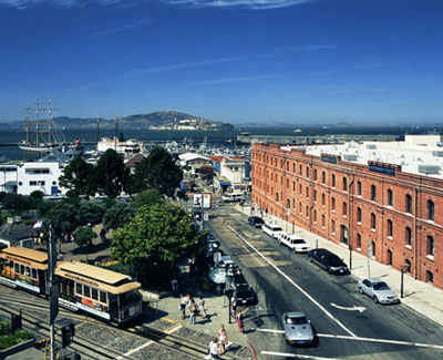 View of Hotel and Bay